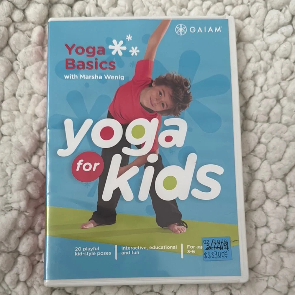 DVD “Yoga for kids” - interactive, educational, and fun for ages 3-6 - Picture 1 of 2